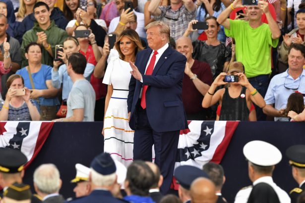 President Donald Trump and the First Lady
