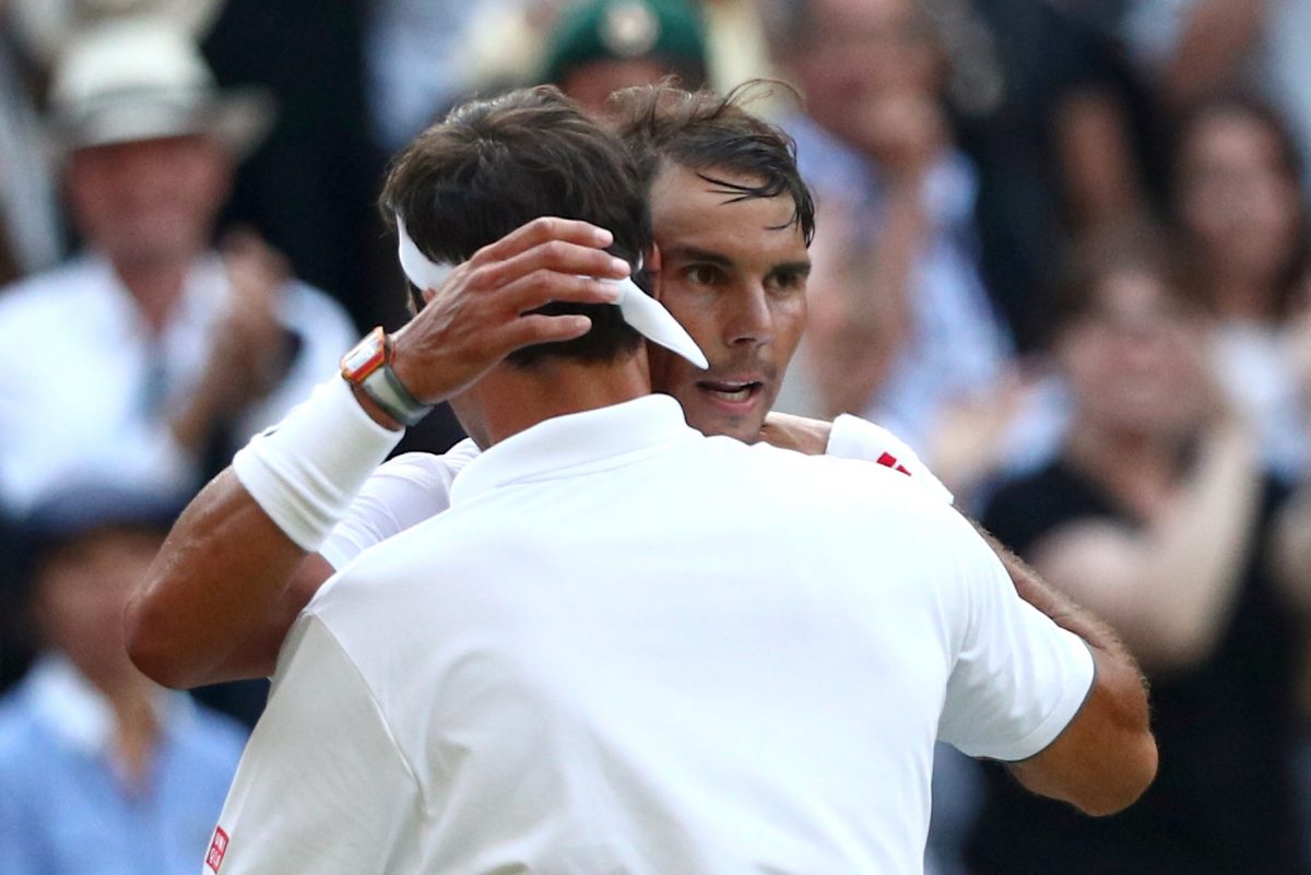 Wimbledon Federer Nadal
