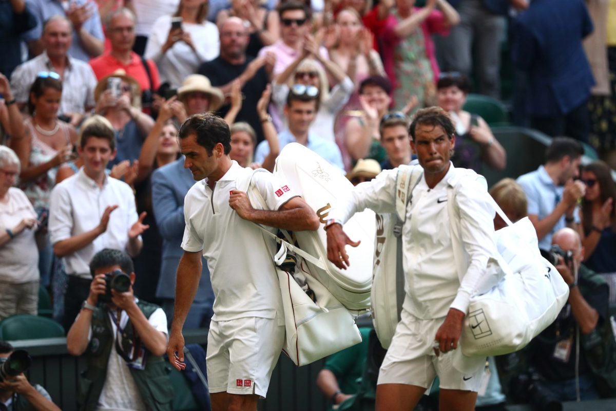 Wimbledon Federer Nadal