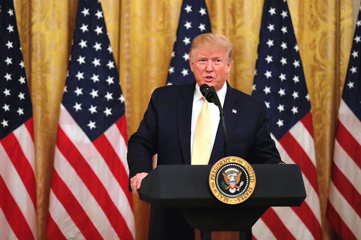 U.S. President Trump hosts social media forum at the White House in Washington