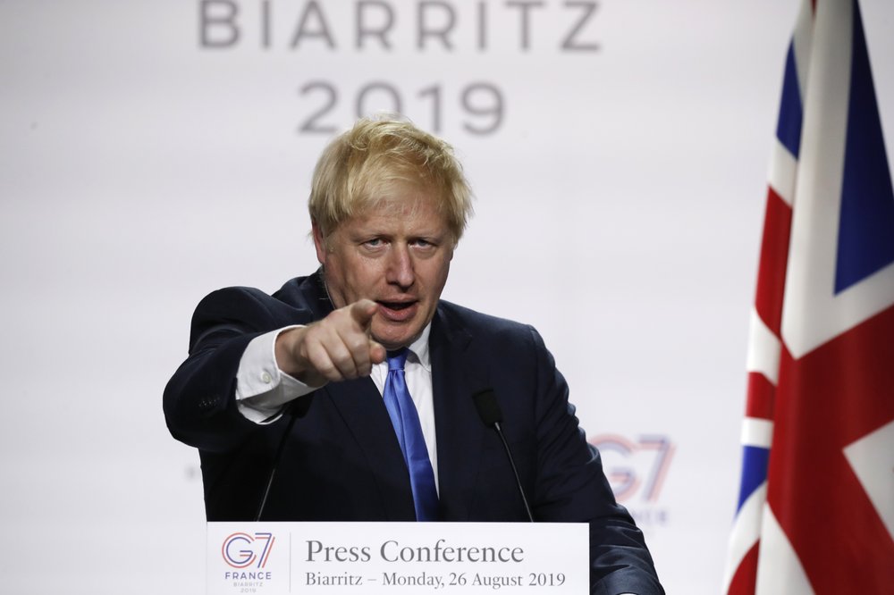 British PM Boris Johnson