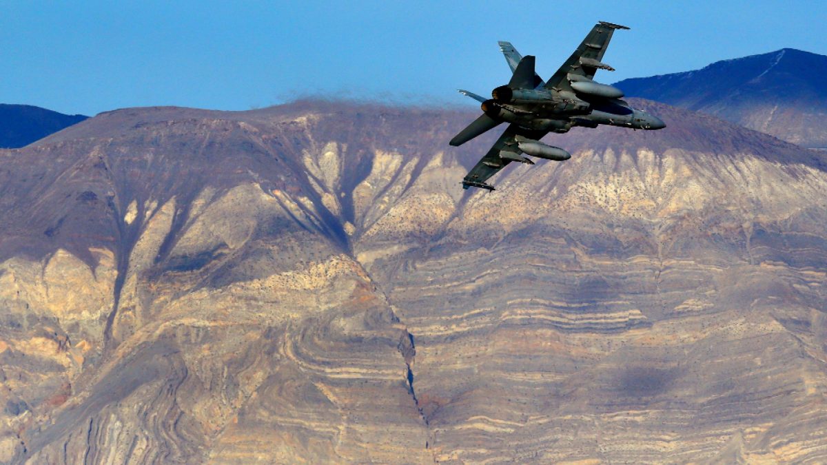 Fighter jet death valley