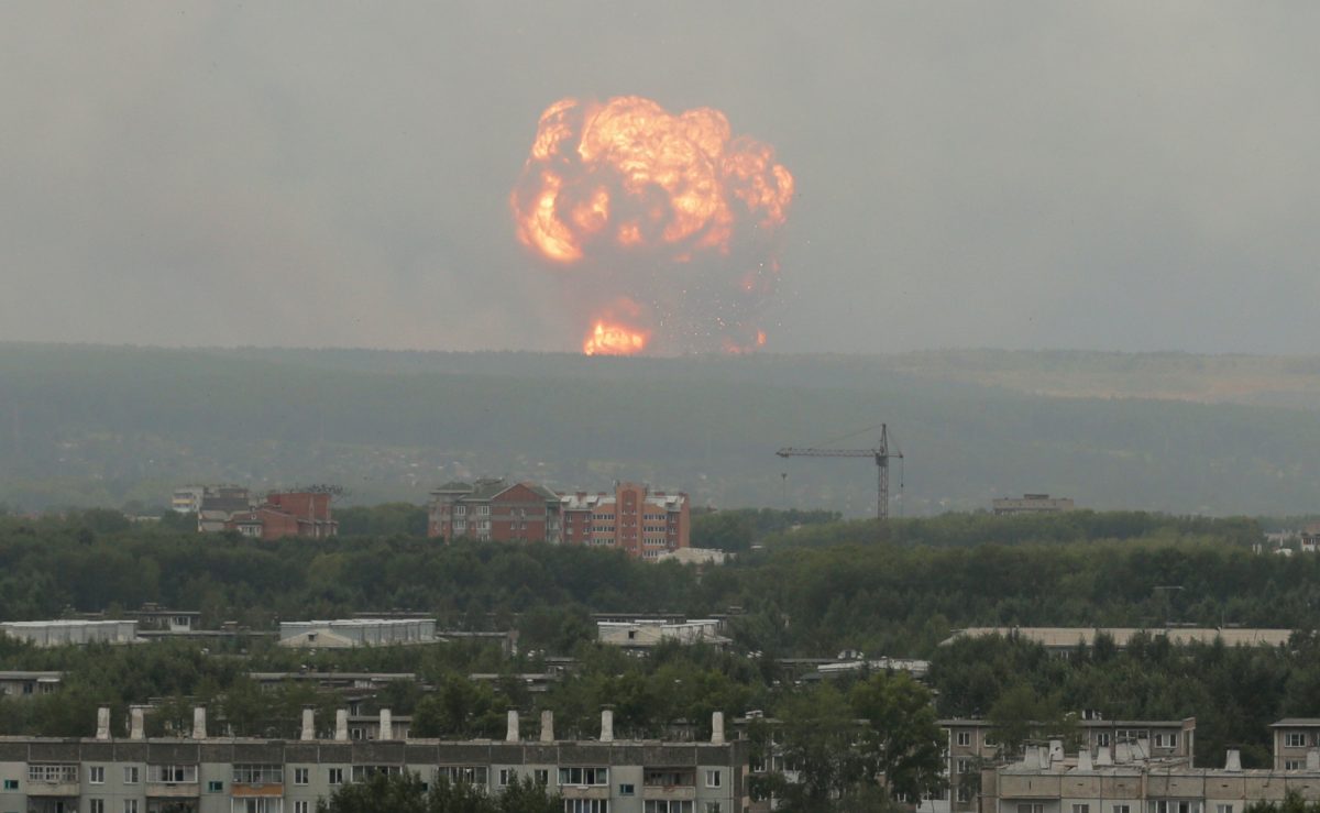 Explosion at Ballistic Missile Testing Facility in Russia, Two Dead