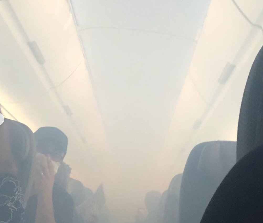 Seven Hawaiian Airlines passengers taken to hospital after smoke in the cabin forces plane evacuation