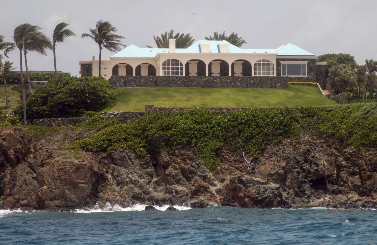 epstein island raided