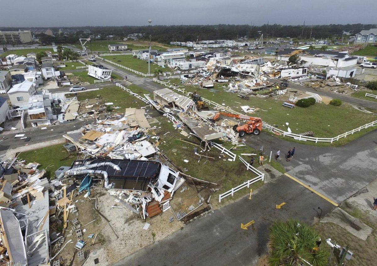 Hurrican Dorian in North Carolina