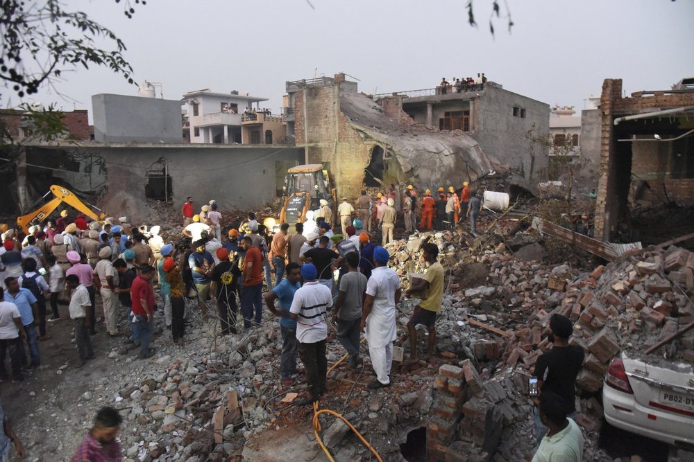 India Fireworks factory explosion 1