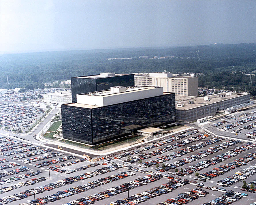 File photo shows the NSA’s headquarters in Fort Meade, Maryland. (NSA via Getty Images)